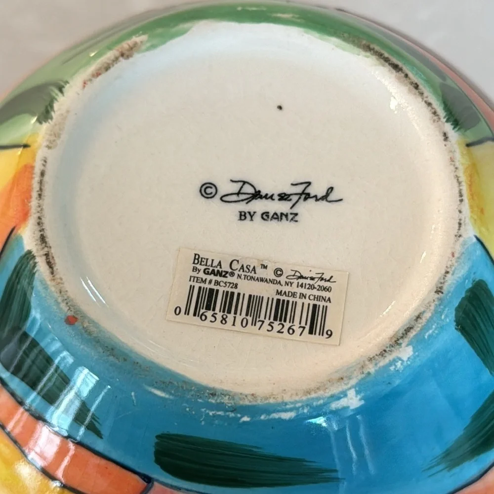 Denise Ford By Ganz Bella Casa Ladies Faces Ceramic Vase NWT